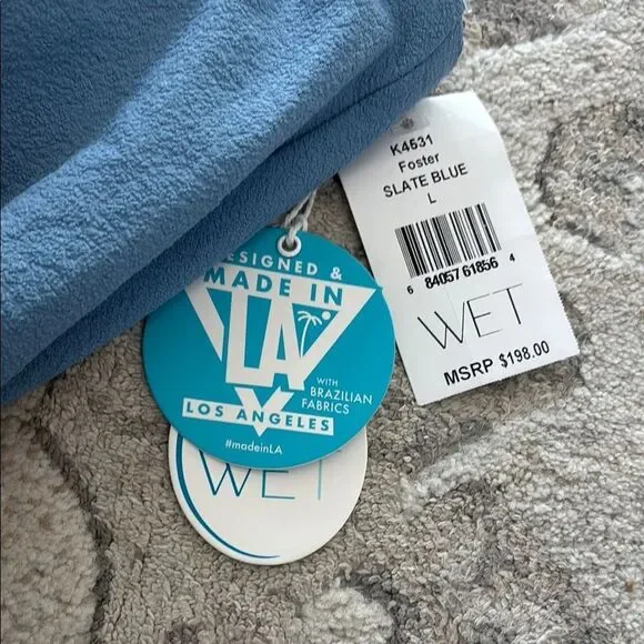 Blue One Piece Swimwear Classic Design